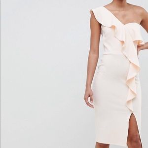 ASOS pale pink dress